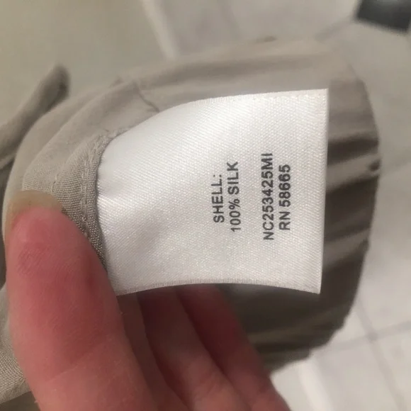 Norstrom collection silk jacket - Picture 7 of 7